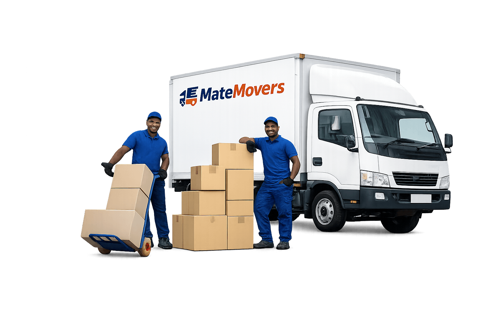 Matemovers moving team handling relocation work